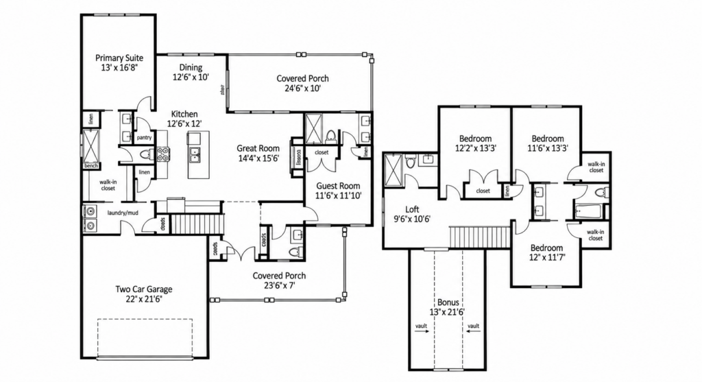 The Grand Oak Floorplan